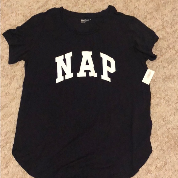 GAP Tops - Navy xs gap nap tee shirt NWT